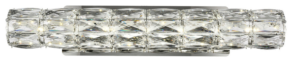 Valetta Integrated LED Chip Light Chrome Wall Sconce