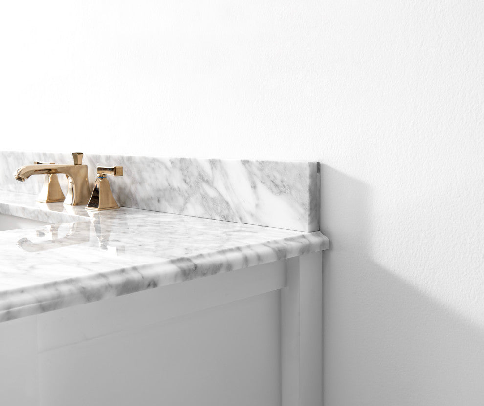 Hayley Bathroom Vanity Set, White, 48"