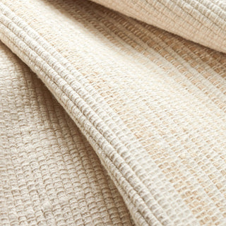 Mark D. Sikes x Dash & Albert La Mirada Wheat Cotton Rug, Natural, 6' x 9'