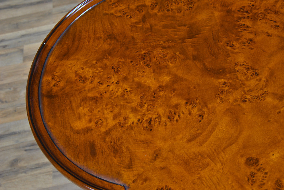 Burled Clover Table