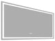 72" x 36" Rectangular Frameless Dimmable Wall Mounted LED Bathroom Vanity Mirror