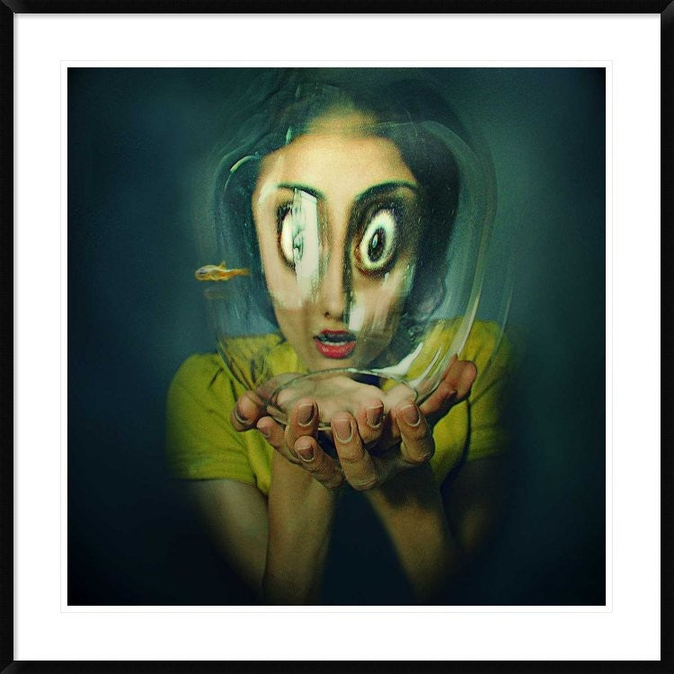"Untitled" Framed Digital Print by Inga Ivanova, 38"x38"