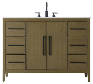 Elegant Lighting VF29348 Millie 48" - Chestnut Brown