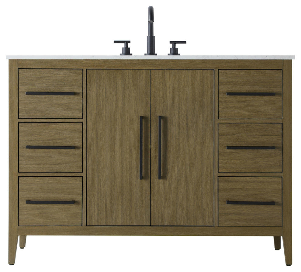 Elegant Lighting VF29348 Millie 48" - Chestnut Brown