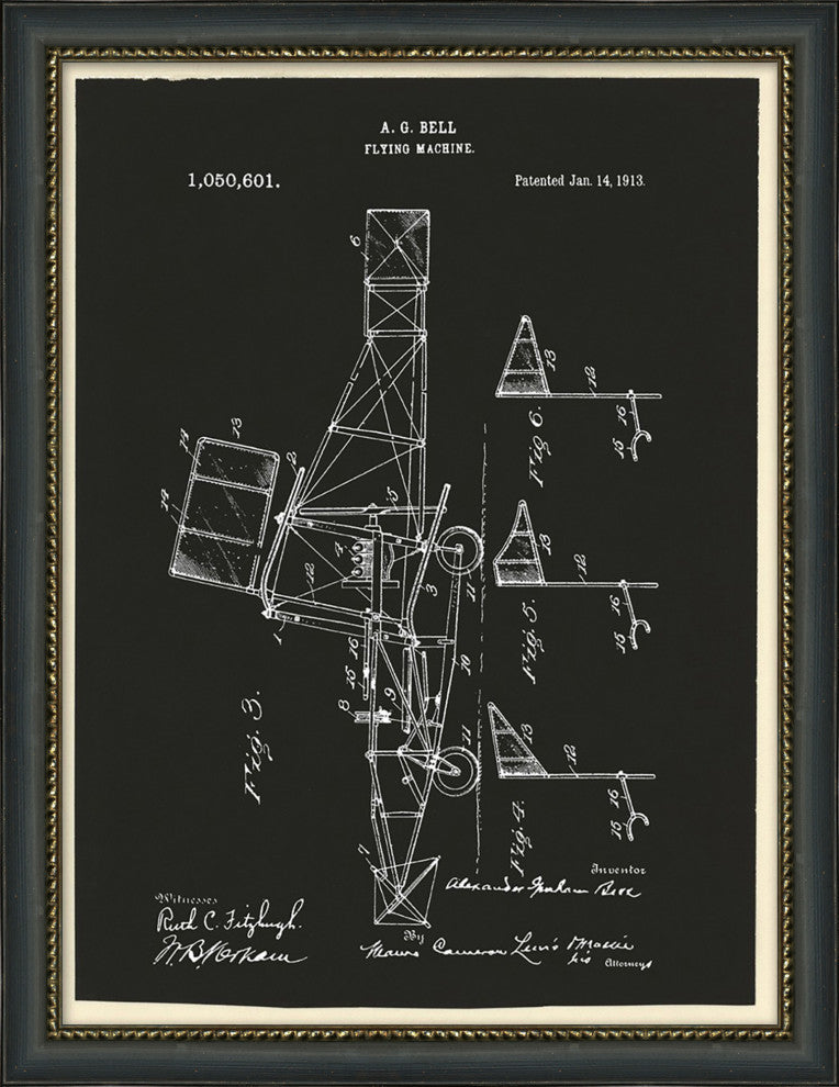 Inventor'S Diagram 10, Giclee Reproduction Artwork