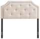 Franklin 61.02" W Beige Queen Expandable Width Headboard