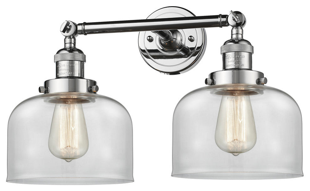 Innovations Lighting 208-Pc-G72-Led 2 Light Dimmable Led Bathroom Fixture