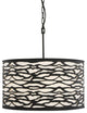 Varaluz-348P05CB-Five Light Pendant Carbon Black