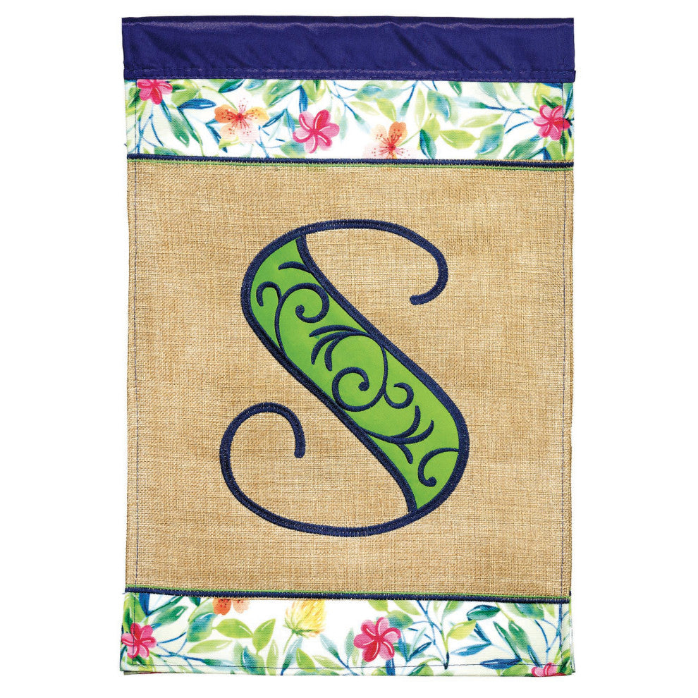 Flg Dapp Monogram S Spring Blap/Prt Garden
