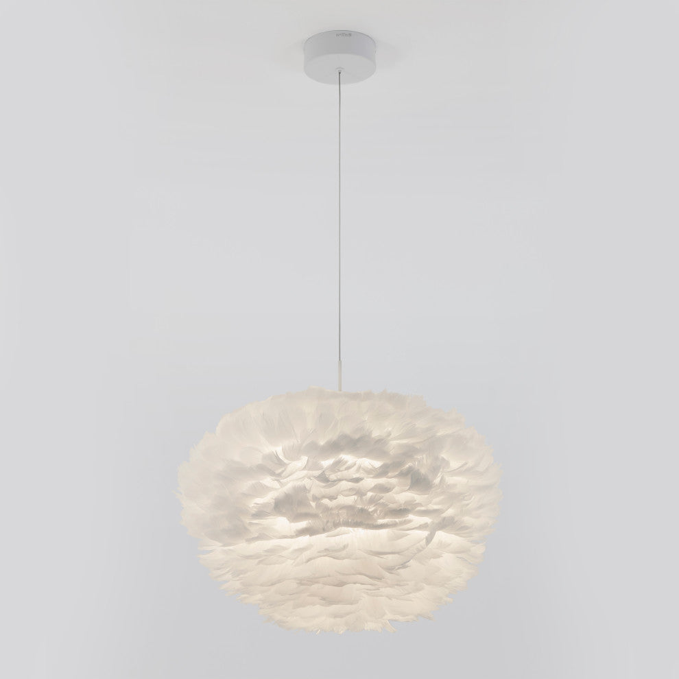 Artika Plume Modern Feathers Pendant Light Fixture