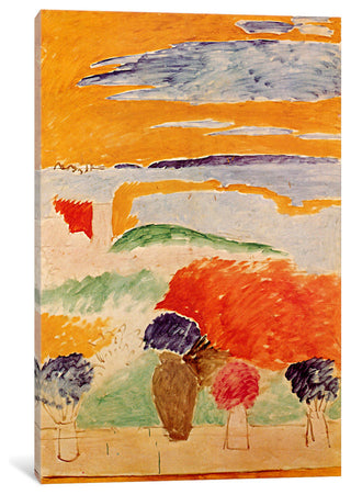 "An Open Window, 1913" Wrapped Canvas Art Print, 18x12x1.5