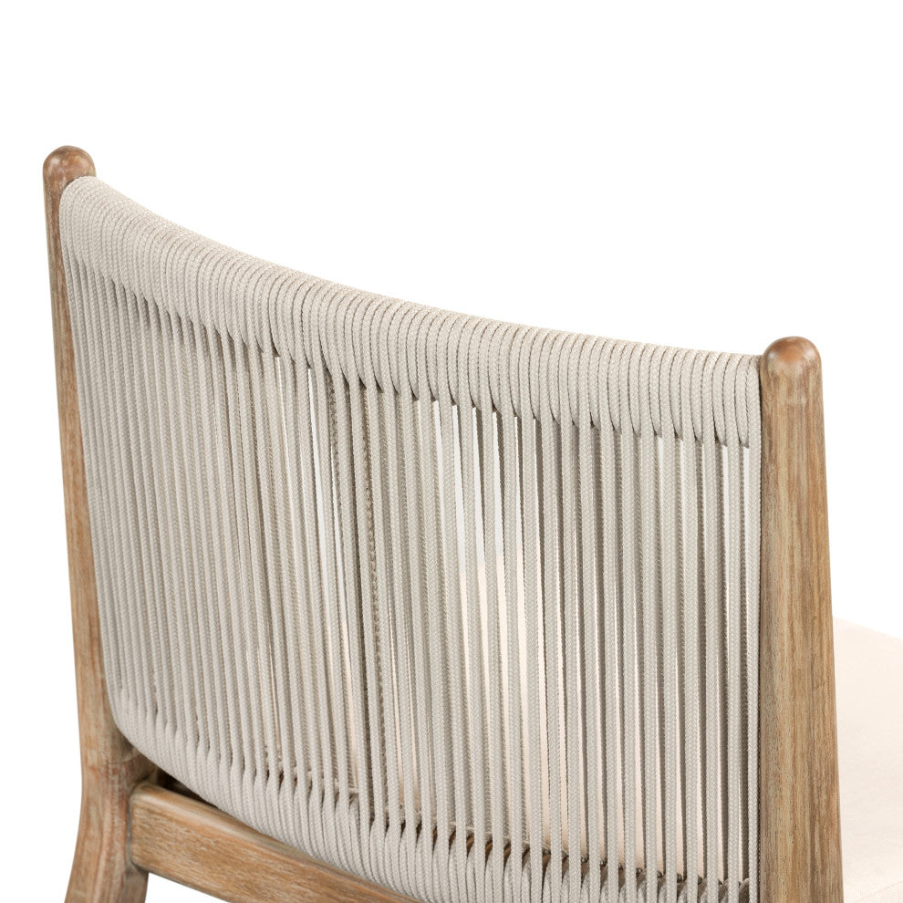 Rosen Outdoor Dining Chair-Natural Eucal