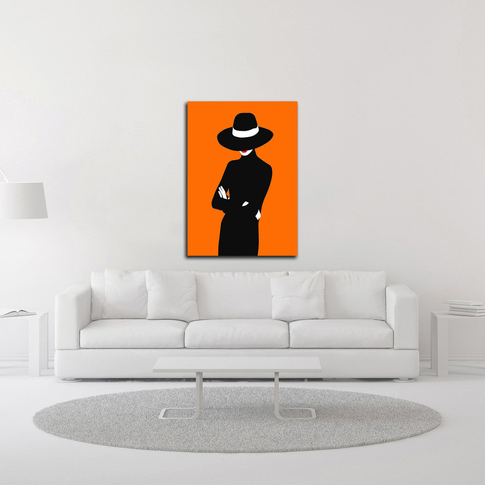 Lady No. 1 by Sean Salvadori, Print on Canvas, 25"x35"
