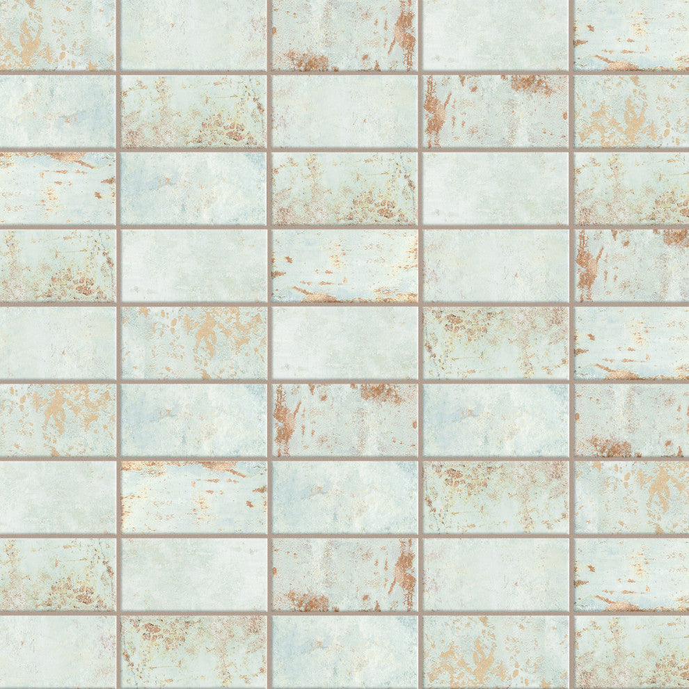 Biarritz Ceramic Wall Tile, Green
