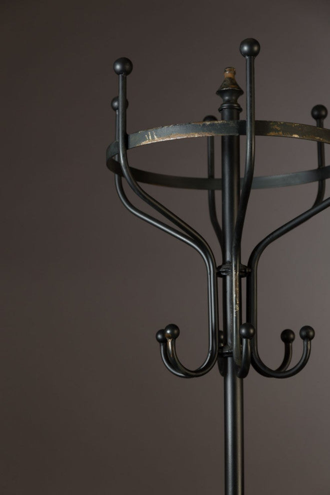 Black Free Standing Coat Rack | Dutchbone Flavi
