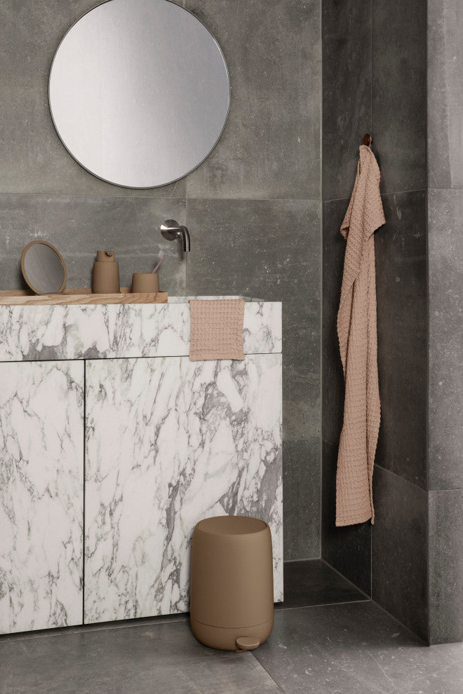 Sono Bathroom Tumbler, Tan