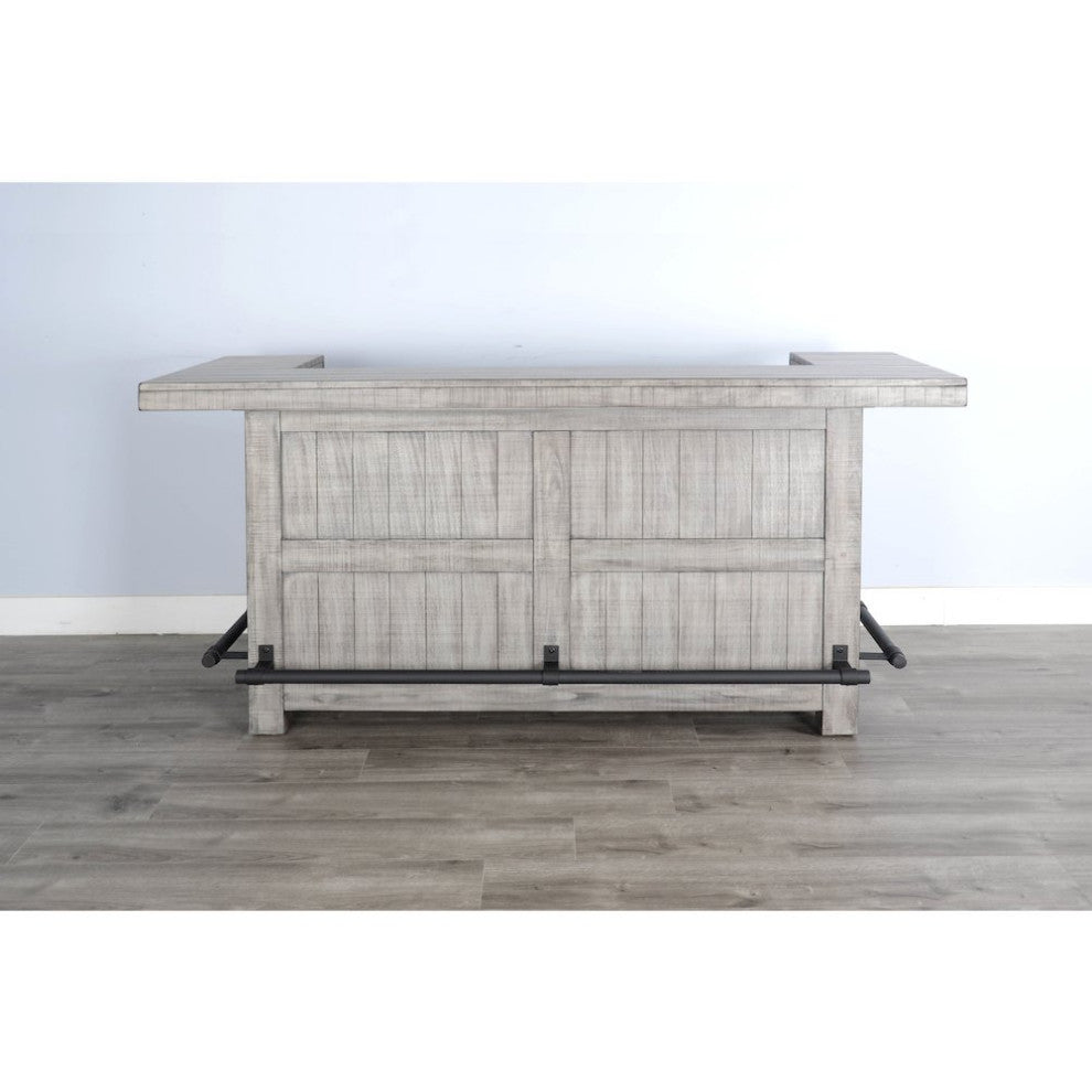 Sunny Designs 80 Traditional Wood Home Bar