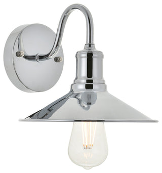 Chrome Finish 1-Light Wall Sconce