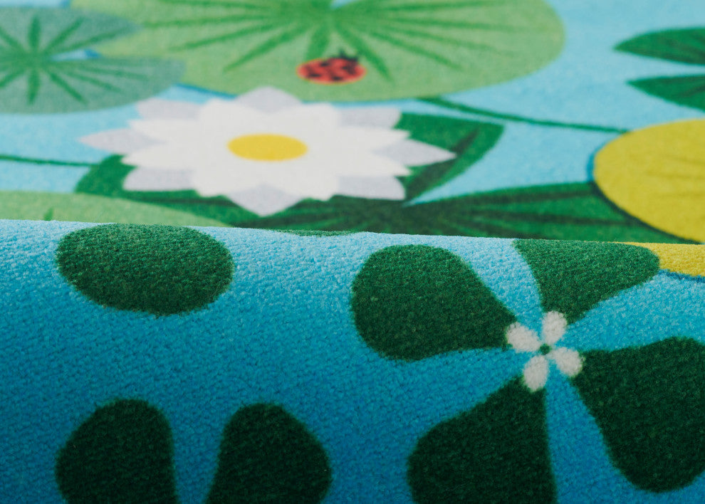 Momeni Playground PLY-1 Blue, 4'x5'4"