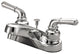 Kingston Brass 4" Centerset Bathroom Faucet, Polished Chrome