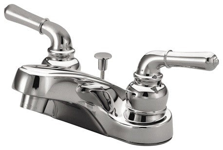 Kingston Brass 4" Centerset Bathroom Faucet, Polished Chrome