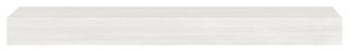 Zachary Non-combustible 72" Shelf Whitewash Finish