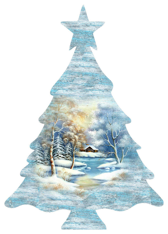 Scenic Winter Tree Decor