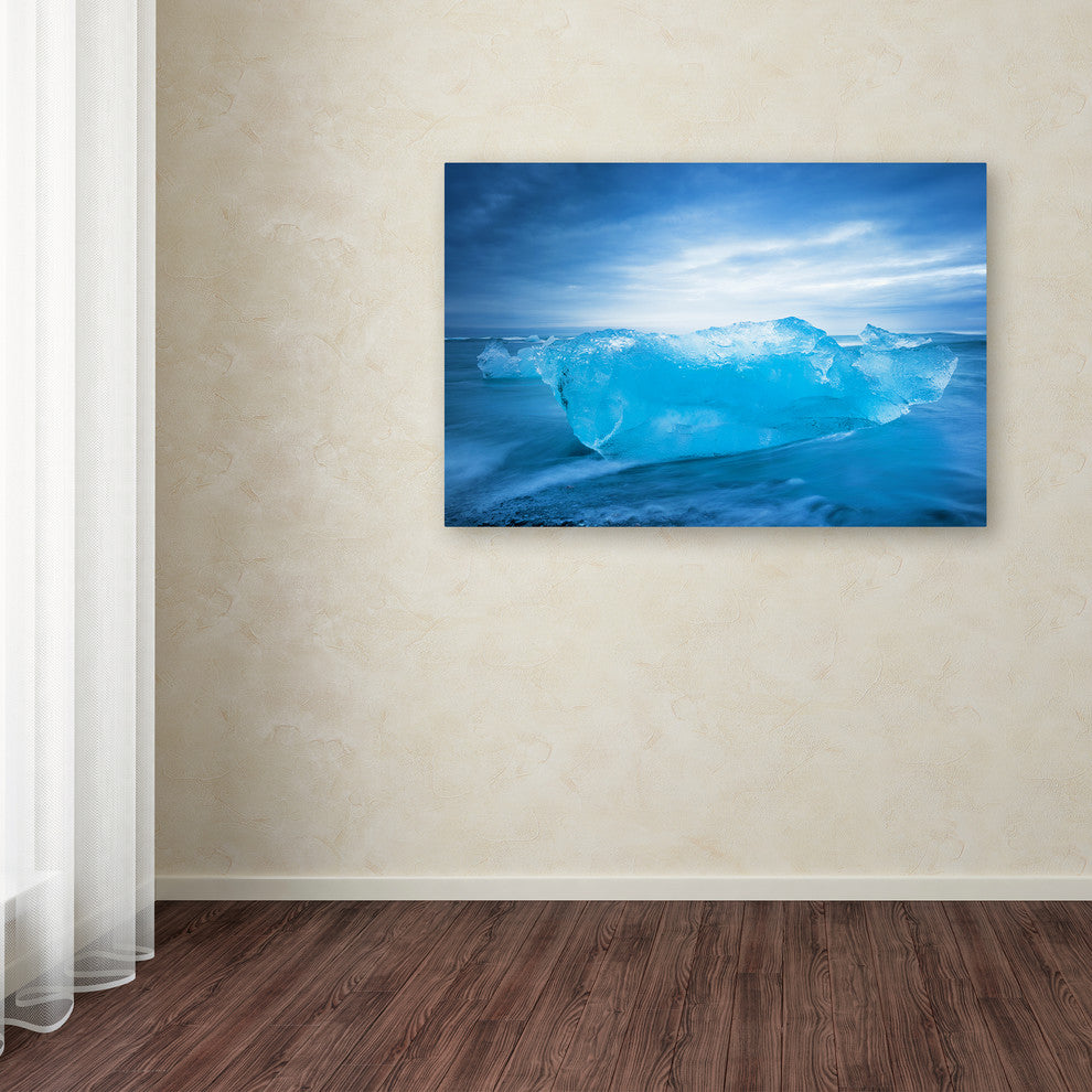 Philippe Sainte-Laudy ''Blue Transparency'' Canvas Art