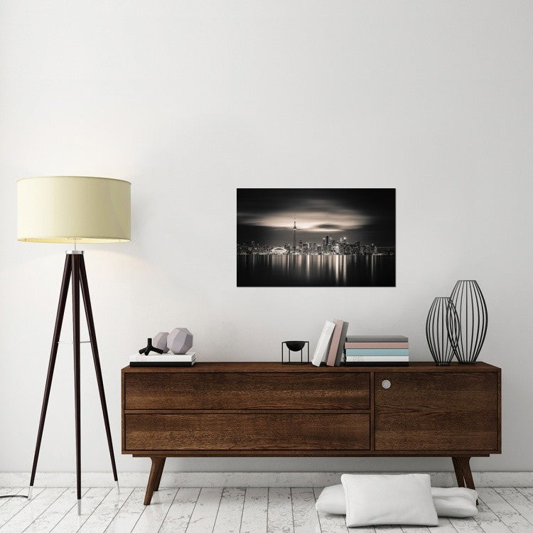 "Toronto" Stretched Canvas Giclee by Yoann, 36x22"