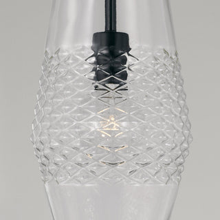 Capital Lighting 345011 Dena 7"W Pendant - Brushed Nickel