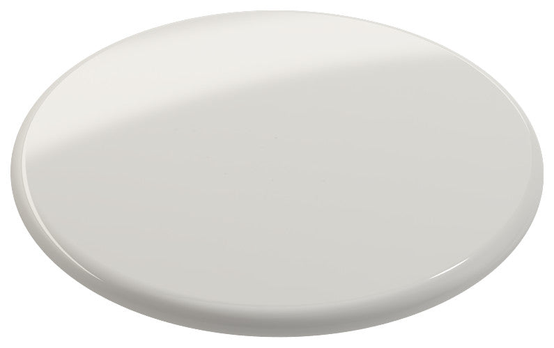BOCCHI 1220-014 Fireclay Drain Cover for Kitchen Sink Strainers, Biscuit