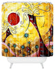madart inc Good Morning Shower Curtain