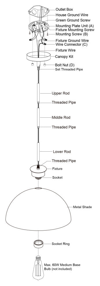 Devon 1L Glossy White and Gold Satin Brass Mid-Century Modern Pendant Light