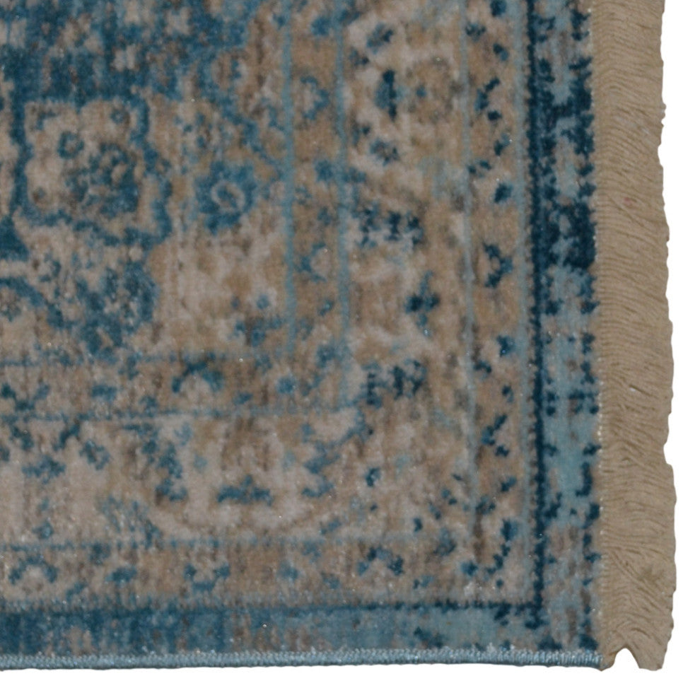 Machine Made Polyester Durable Indoor Outdoor Washable Oriental Pattern Footmat