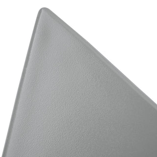 Leisuremod Randolph Modern Triangle Accent Side End Table, Gray, Singles