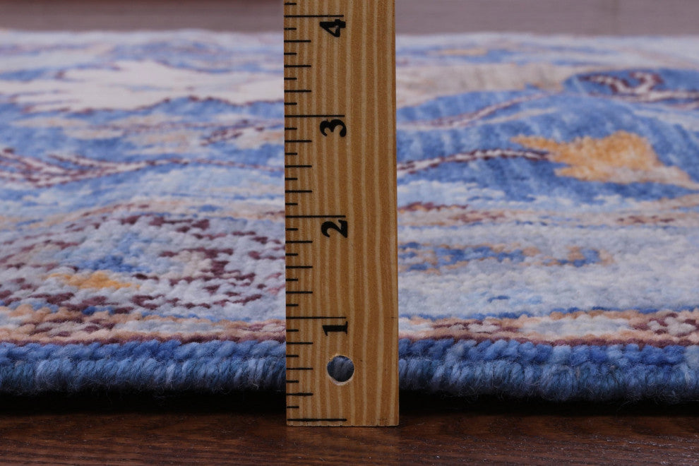 5' 10" X 6' 6" Turkish Oushak Hand Knotted Wool Rug - Q13651