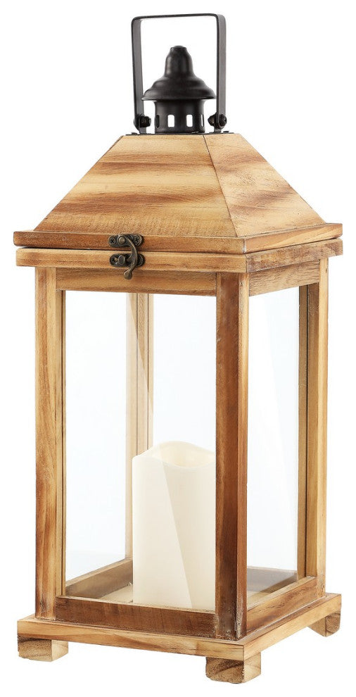 Safavieh Elida Outdoor Lantern Brown