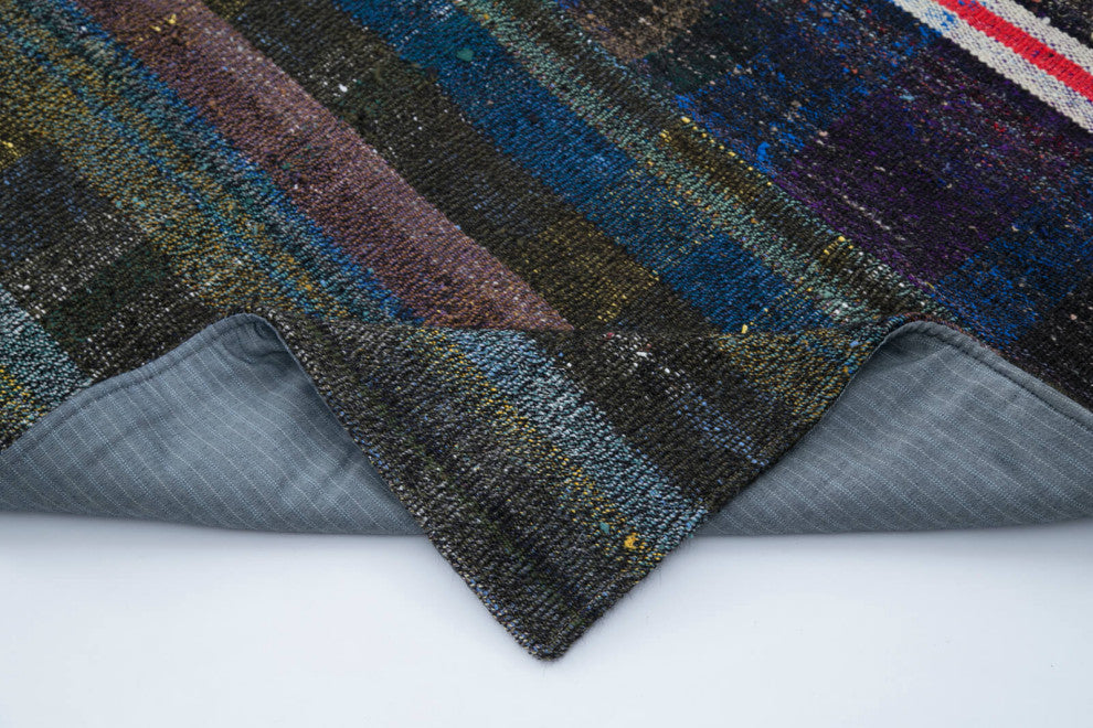 Rug N Carpet - Handmade Anatolian 7' 7'' x 10' 4'' Rustic Patchwork Kilim Rug