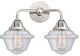 288-2W-PC-G534-LED 2 Light 15.5" Bath Vanity Light, Polished Chrome