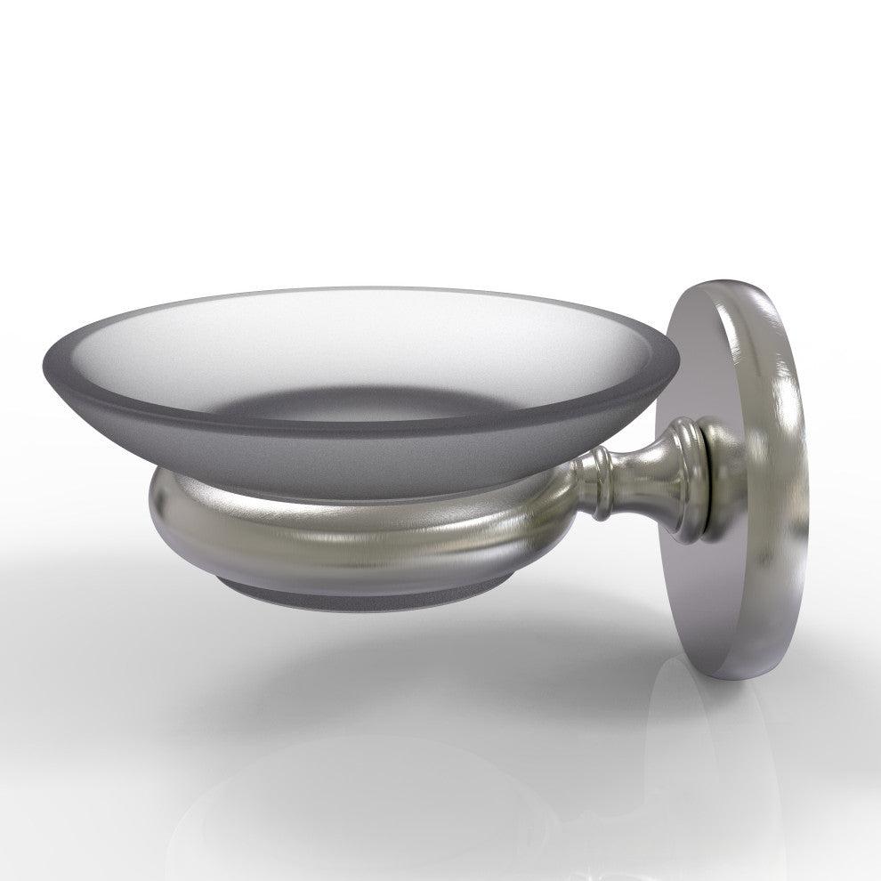 Prestige Skyline Wall Mounted Soap Dish, Satin Brass