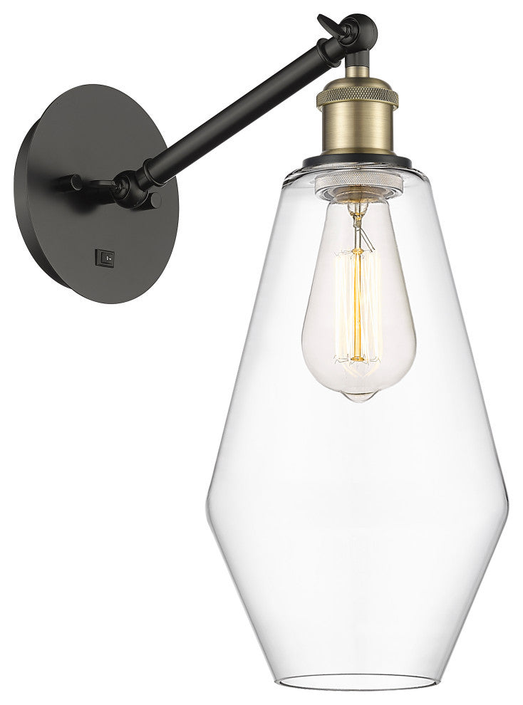 Innovations 317-1W-BAB-G652-7-LED 1-Light Sconce, Black Antique Brass
