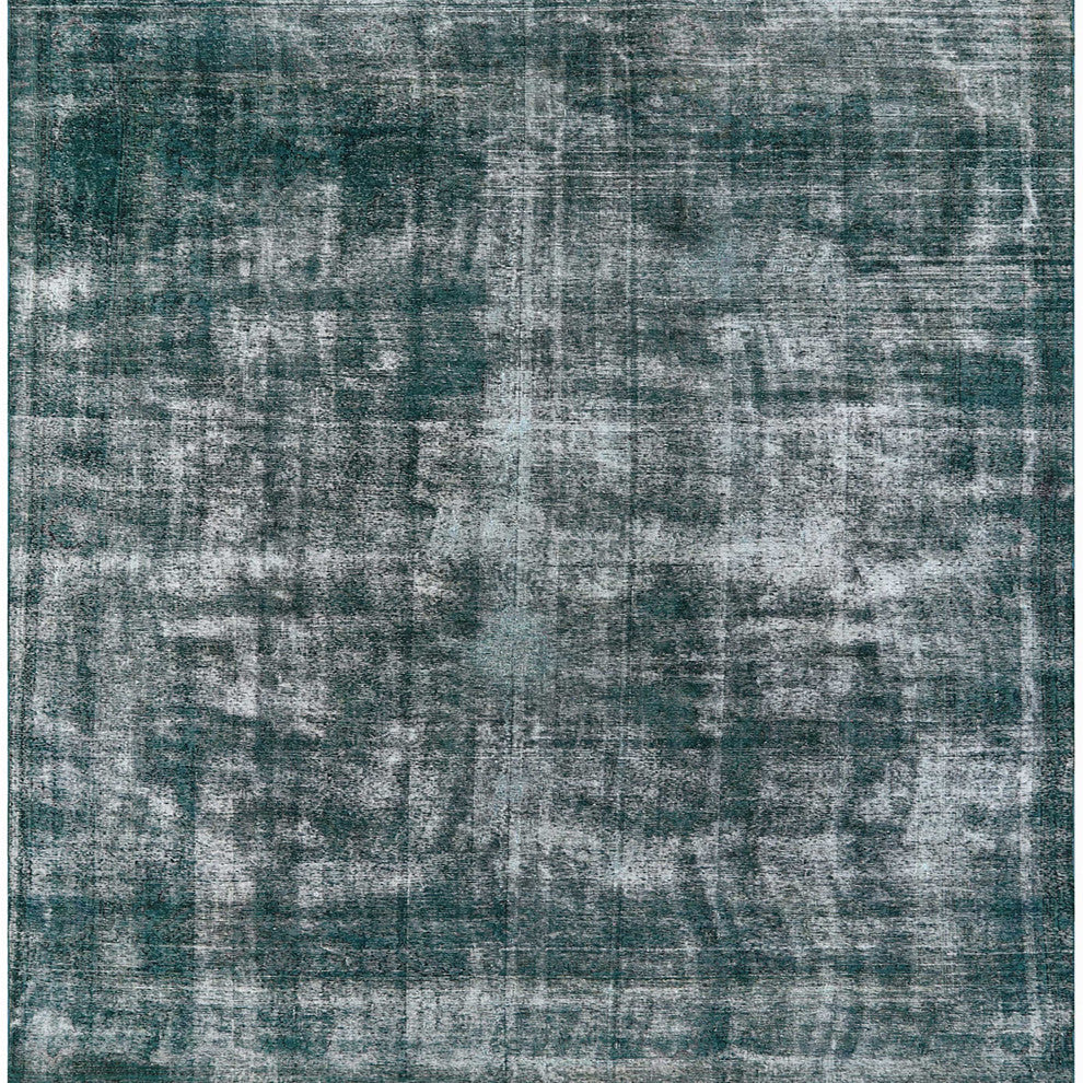 Ahgly Company Indoor Square Mid-Century Modern Area Rugs, 4' Square