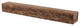 Rough Hewn Fireplace Shelf Mantel, Aged Oak, 60"