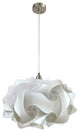 Cloud Pendant Light, Nickel, Medium
