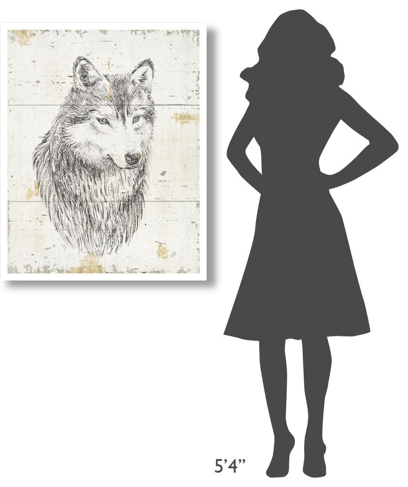 "Wild and Beautiful III" Digital Paper Print by Daphne Brissonnet, 30"x37"