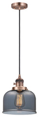 INNOVATIONS 201CSW-AC-G73 1-Light Mini Pendant Antique Copper