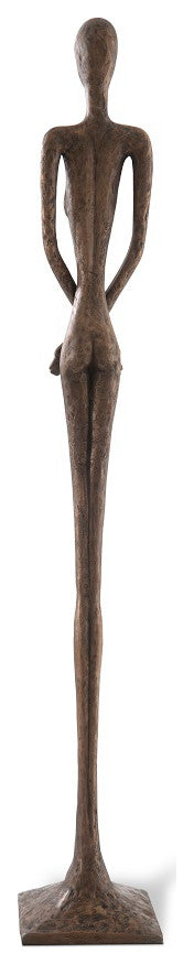 Skinny Female Sculpture, Bronze