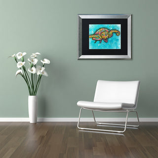 Dean Russo 'Turtle' Framed Art, 11x14, Black Mat, Black Mat