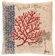 Coral Coast 18"x18" Palm Tree Pillow Cover, Natural