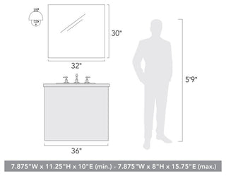 Rey 1 Light Articulating Wall Sconce